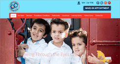 Desktop Screenshot of childrenseyecenterorangecounty.com